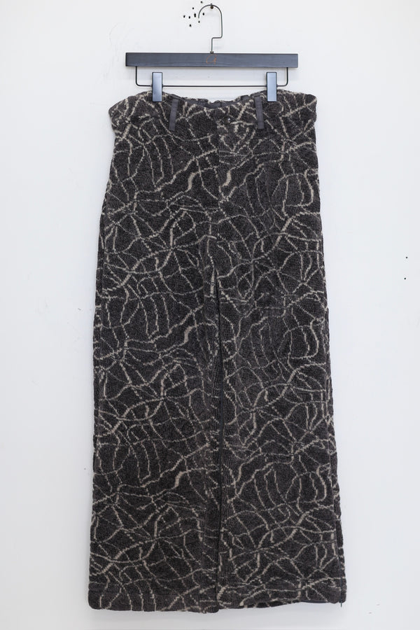 Vitelli jacquard balloon pants PFW23_VIT0026_J5 dark gray PV19